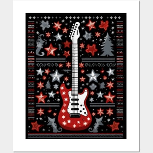Ugly quitar sweater Posters and Art